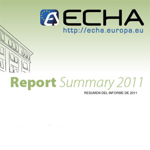 ECHA Report Summary 2011 ECHA Report Summary 2011