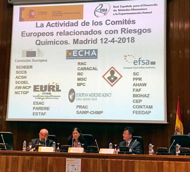 Apertura de la jornada sobre Comités Europeos relacionados con Riesgos Químicos Apertura de la jornada sobre Comités Europeos relacionados con Riesgos Químicos